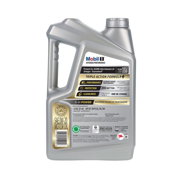 Mobil 1 Extended Performance Full Synthetic Motor Oil - Image 2